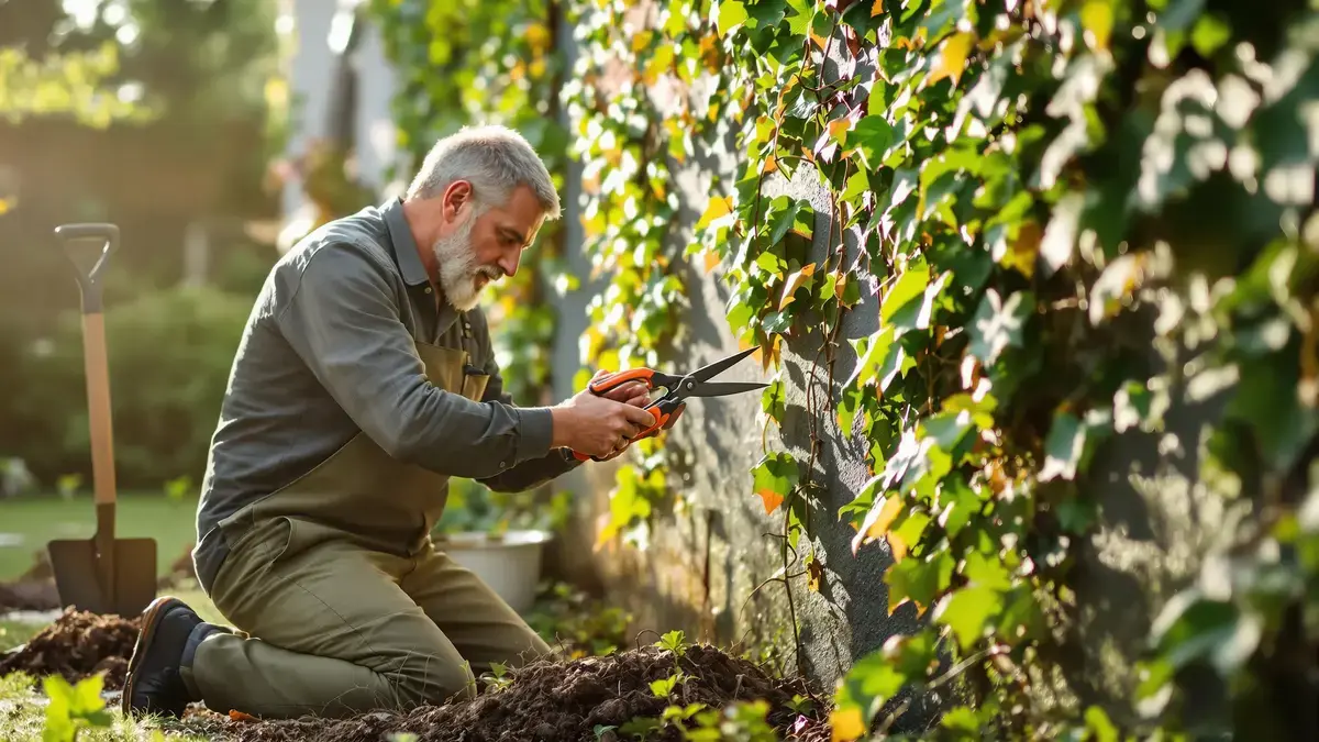 Břečťan zaplavuje vaše zdi a sloupy objevte dvě opomíjená řešení která mnozí přehlížejí