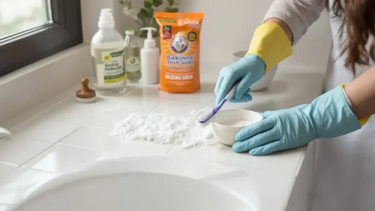 Tato domácí směs ze 4 ingrediencí vrátí spáry v koupelně do dokonalého stavu za 15 minut bez použití bělidla a je často podceňována