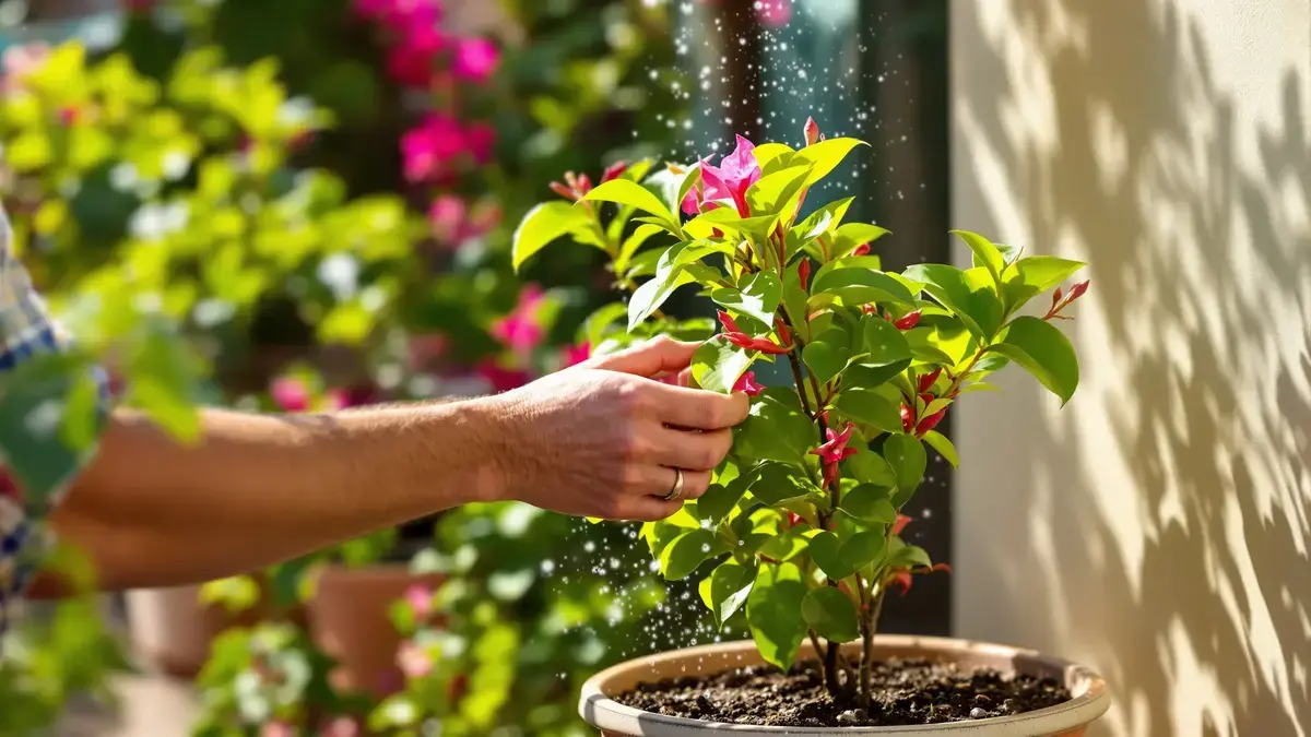 Méně známá technika zahradníků pro rozkvět bougainvilleí bez květů