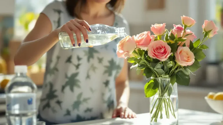 Nalijte tuto tekutinu do vázy, abyste prodloužili životnost vaší kytice květin