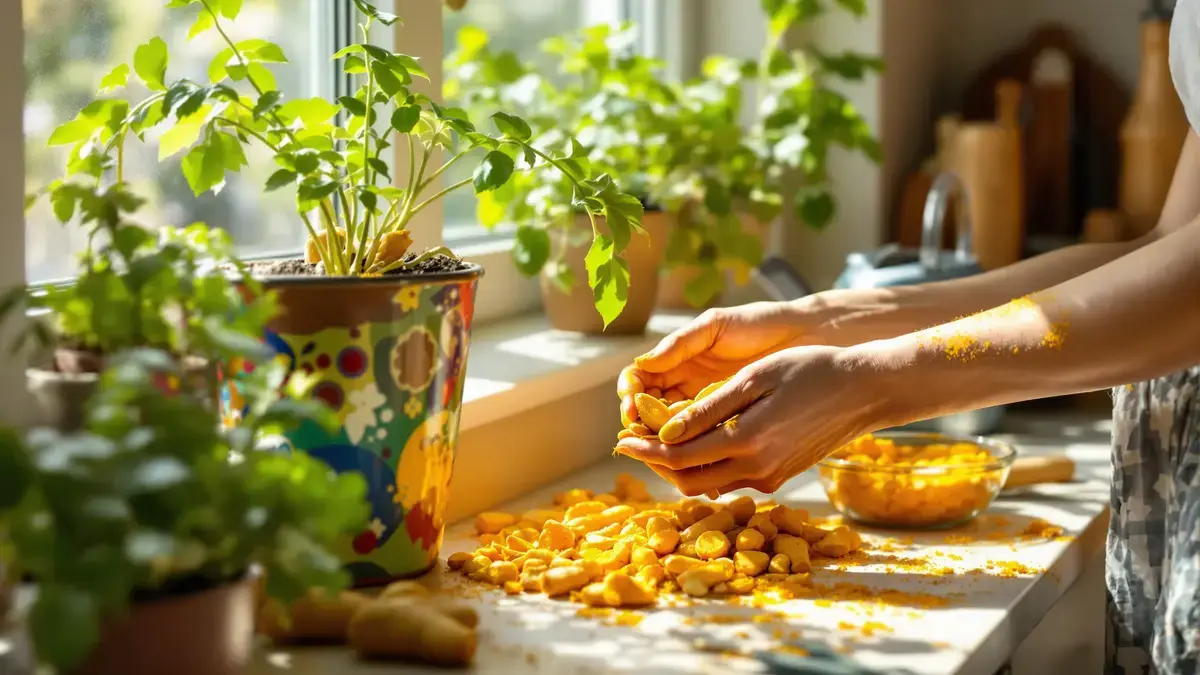 Pěstování kurkumy na zahradě rady pro využití v kuchyni