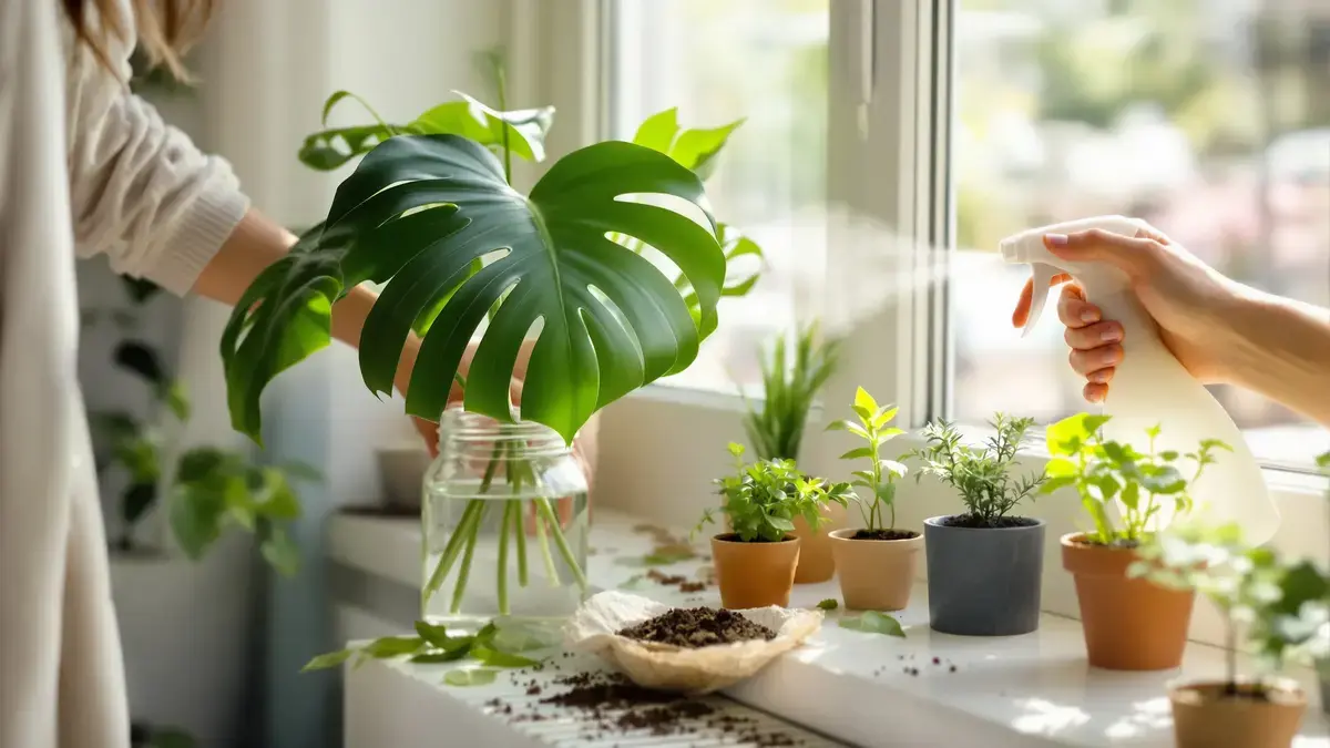 Tato jednoduchá metoda vám umožní snadno množit vaše pokojové zelené rostliny