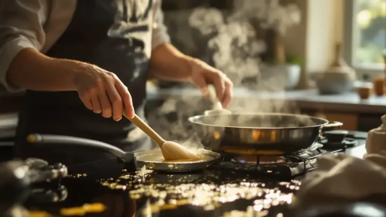 Tato kuchařská technika zabrání spálení másla ať už přepuštěného nebo rozpouštěného