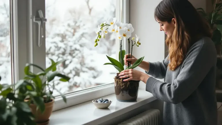Jednoduchý tip jak znovu rozkvést orchideje tuto zimu bez drahých přípravků
