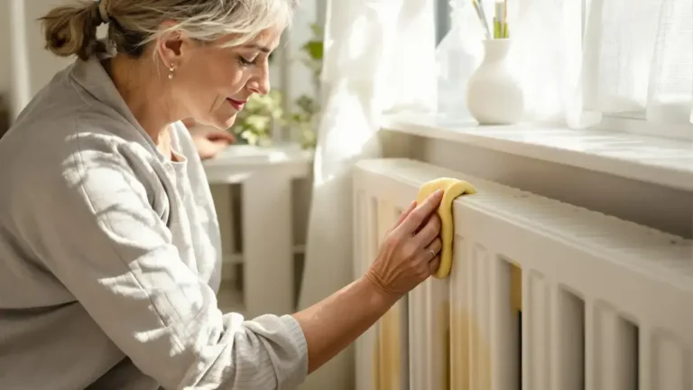 Zažloutlé radiátory domácí metoda jak je vybělit za 30 minut bez malování